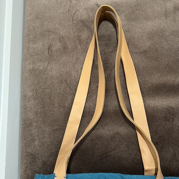 The FEED project cotton canvas market tote teal blue - Picture 7 of 7